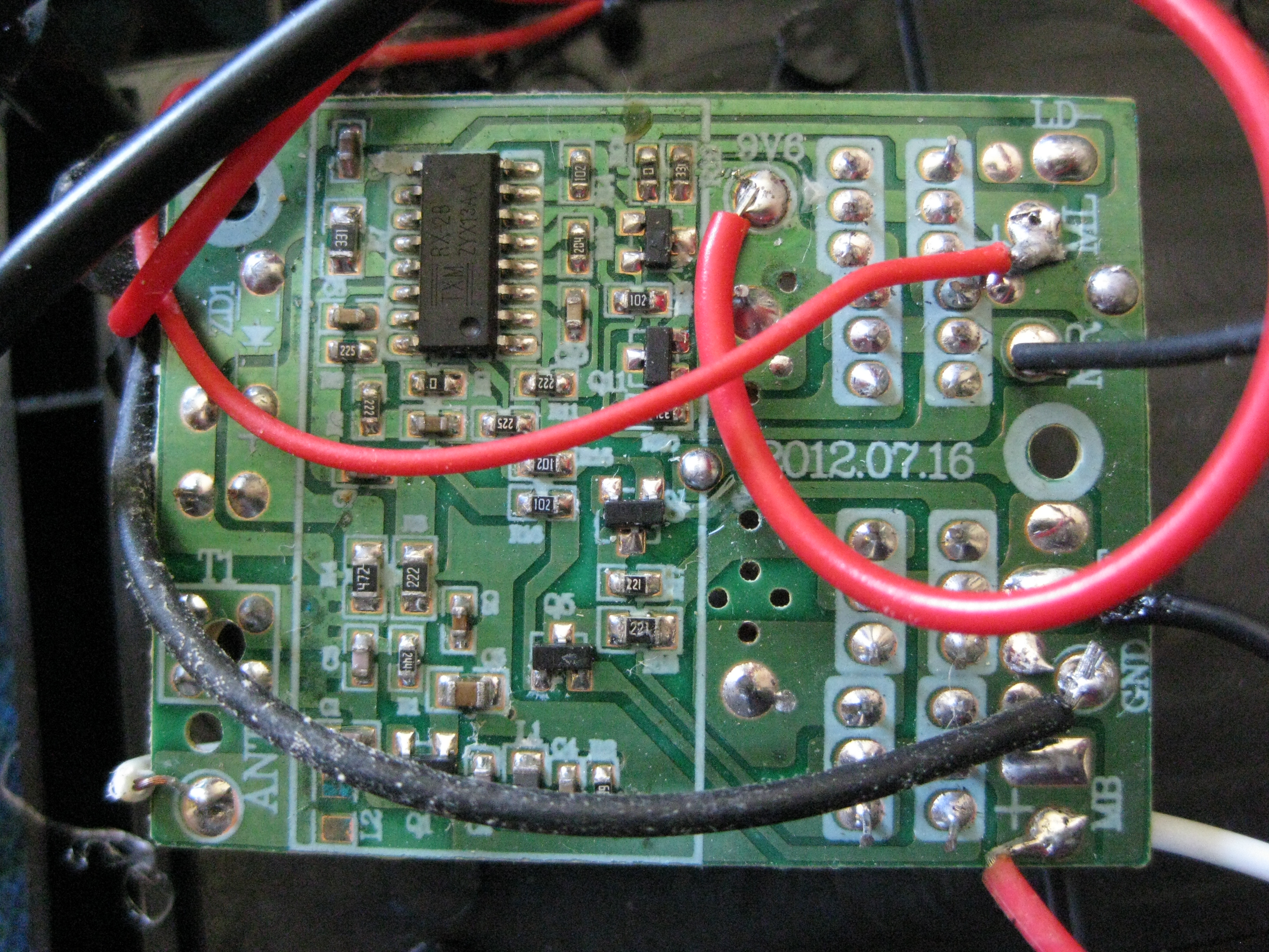 Rc car best sale circuit board diagram