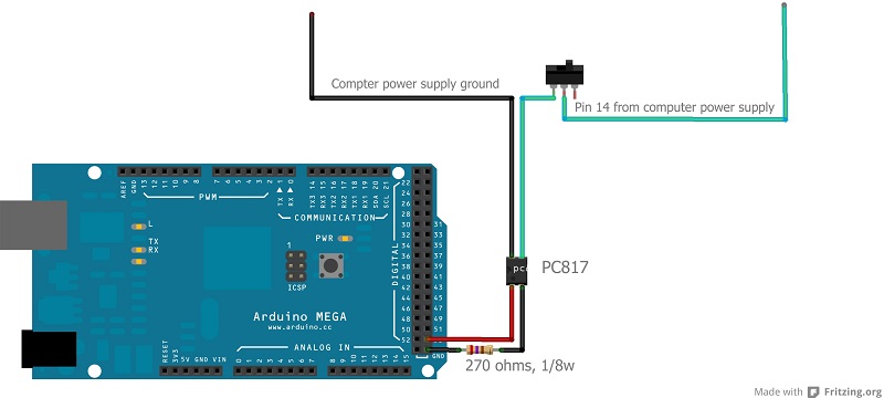 InMoov PC Power Supply & Battery Power Supply with Remote Shutdown ...